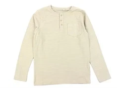 Name It oxford tan bluse